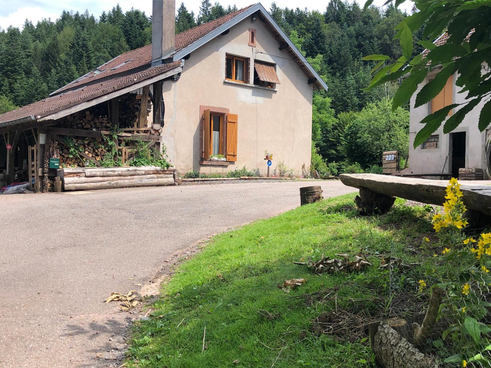 A L'Oree De Soi - Maison Forestiere De La Soie - Eco Gite, Chambres D'Hotes, Camping Au Pied Des Vosges Saint-Sauveur  Eksteriør bilde